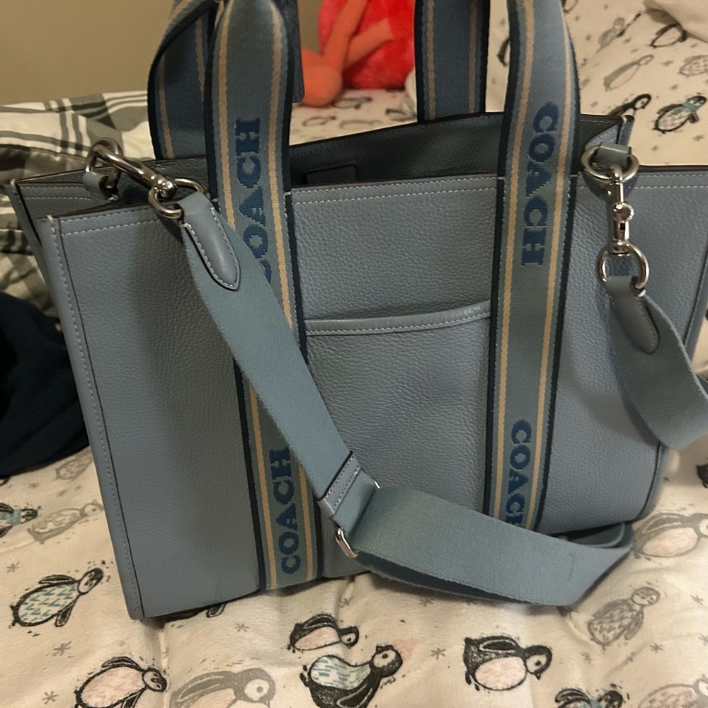 Coach Blue Messenger Bags